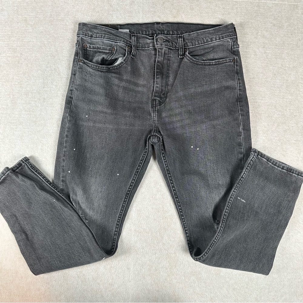 Levi's 510 Men's Jeans Distressed/Paint Droplets Size 34x30